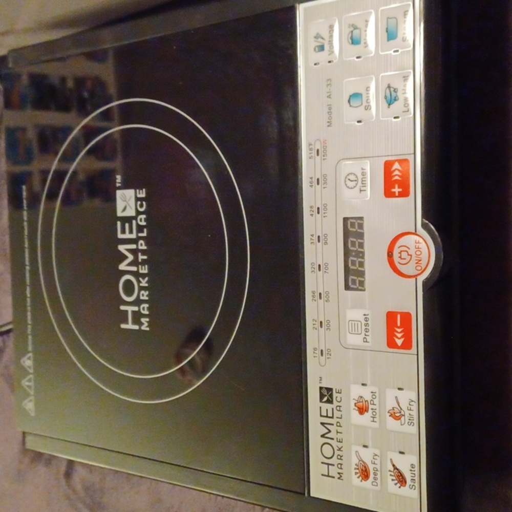 Push button induction cooker - Picture 2 of 11